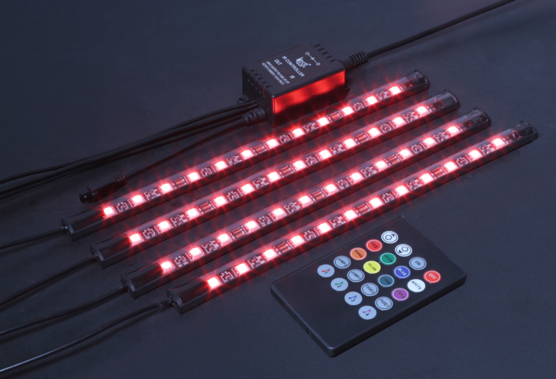 Led strips foot lighter